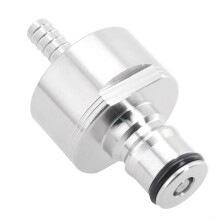 Carbonation Bottle Adapter for Wine and Soda, Stainless Steel PET Bottle Carbonator, Quick Beverage Carbonation Tool
