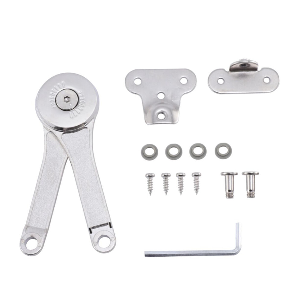 Adjustable Cabinet Soft Close Hinges With Rotatable Gas Strut Lid Support For Cupboards And Wardrobes 9164114683489
