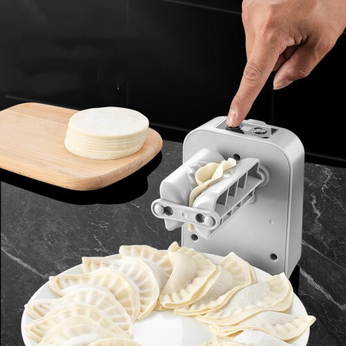 Automatic Electric Dumpling Maker with Digital Display, OneButton Operation, Compact Kitchen Use 2