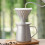 600ml Stainless Steel Pour Over Coffee Maker with Precise Flow Control for Home Brewing 4