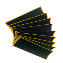 Fingerboard grip tape 12-pack Black 38x110 mm Black 38x110 mm