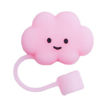 Cover Reusable Cup Accessories Straw Tips Drinking Silicone Straw Cap Dust E69C