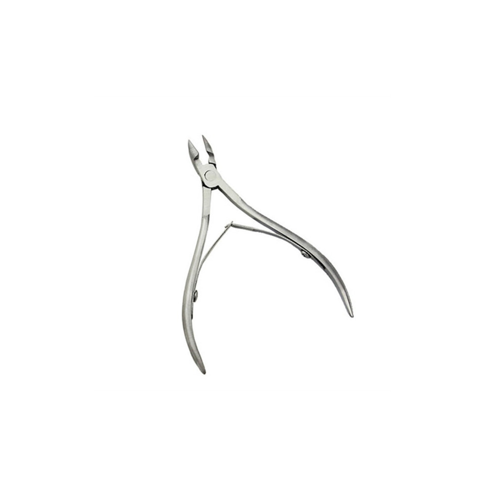 Cuticle Nipper Stainless - Cuticle Pusher - Nail Scissors Silver 9071309781762