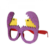 Funny Easter Glasses Non-woven Bunny Eggs Chick Shape Glasses for Adults And Teens Party Supplies Easter Decoration Gift for Kid
