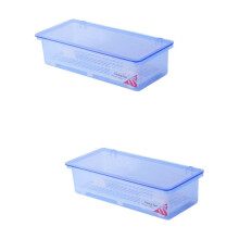 2 PCS Flatware Kitchen Cutlery Tray Utensil Organizer Trays Tableware Storage Organizer