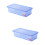 2 PCS Flatware Kitchen Cutlery Tray Utensil Organizer Trays Tableware Storage Organizer 1