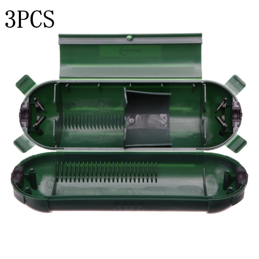 3Pcs Extension Cord Protection Box Outdoor Cable Power Plug Safety Cover Junction Box Weatherproof Power Cable Connector Box 9071309784138