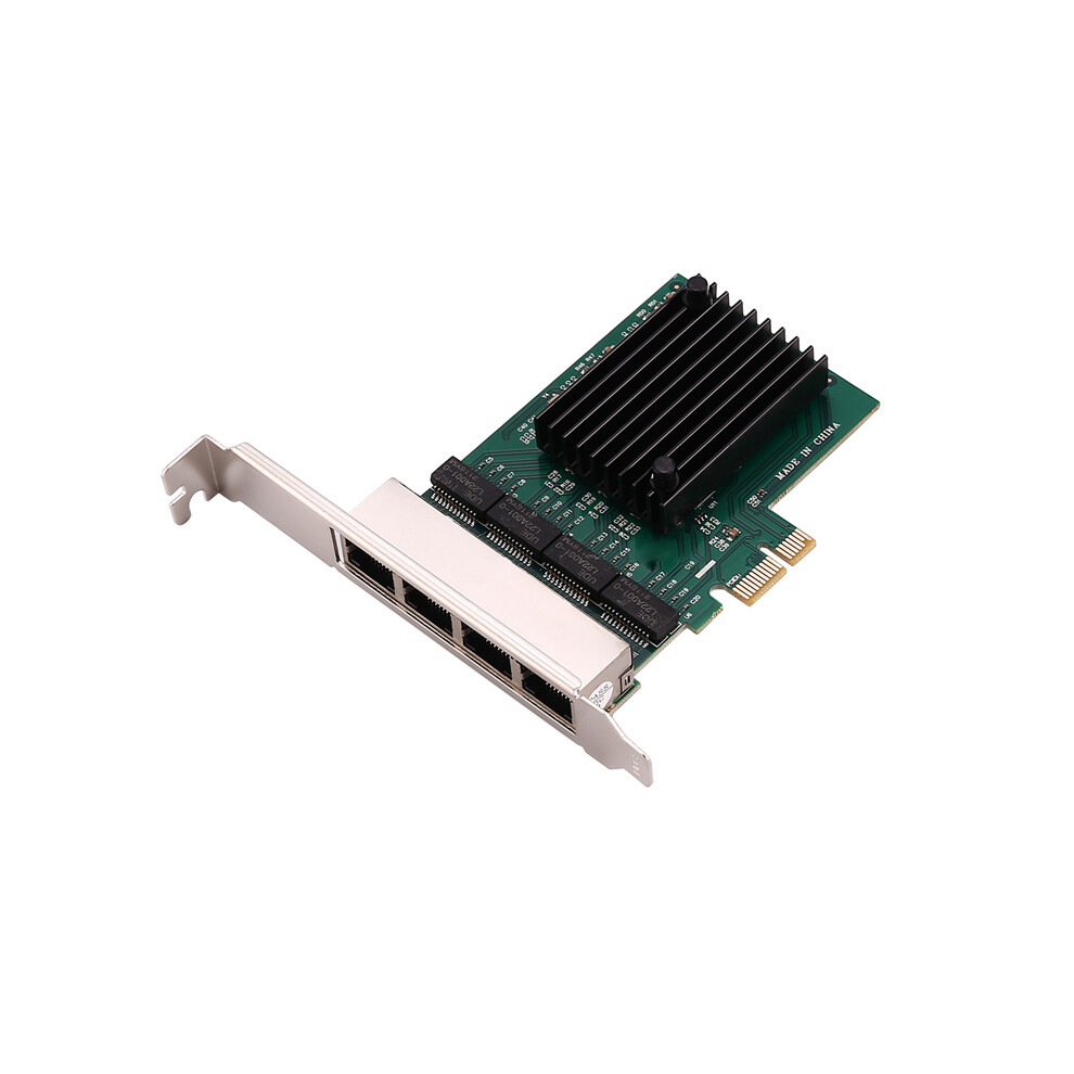 Pci-E X1 Gigabit Network Card Pci-Express 4 Port Ethernet Network Card Rtl8111f Ethernet Lan Card 9071309784961