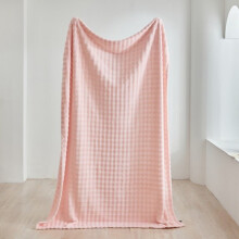 Couverture rafraîchissante en flanelle corail Txmfgh - Douce et confortable, multicolore, idéale pour les siestes d'été, ajoute une touche