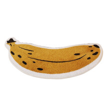 Tapis de porte de Noël en liquidation, tapis de bain absorbant mignon à motifs de fruits pour enfants, tapis de salle de bain antidérapant pour la