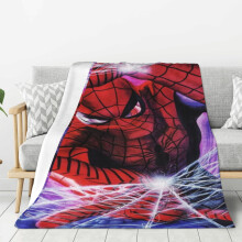 Couverture polaire Spiderman ultra douce et confortable, Caractéristiques de la literie pour enfants - Ultra douce 127 x 102 cm