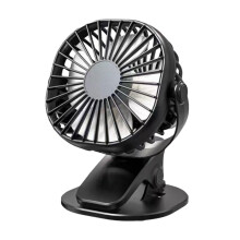 Mini Fan Portable Rechargeable, Small Quiet Handheld Fan for Travel, Bedroom, Desk Use - Compatible with USB Charging