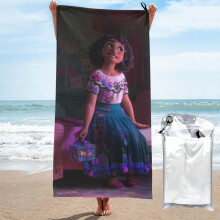 Serviette de bain Encanto, serviette de plage surdimensionnée en microfibre à séchage rapide, anti-sable, 70 x 140 cm, pour adultes et enfants,