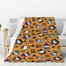 Couverture polaire Hello Kitty ultra douce et confortable, idéale pour hommes, femmes, personnes âgées et enfants. Caractéristiques : ultra