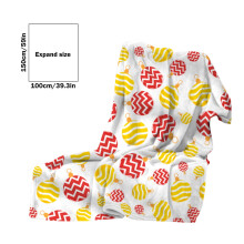 Couverture de Noël en flanelle imprimée Gnobogi, couverture de sieste pour le bureau, couverture polaire, couverture pour les jambes, couverture