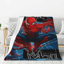 Couverture polaire Spiderman ultra douce et confortable, Caractéristiques de la literie pour enfants - Ultra douce 127 x 102 cm