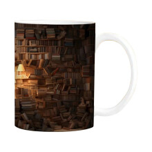 Tasse YiFudd BOOKHELPING MUG Couple High Beauty Ins Style Cup Art Sense Brush Cup Plastic Wash Cup