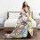Hello Kitty Cartoon Throw Κουβέρτα με Κουβέρτα σε Στυλ Κρεβατιού, Διακόσμηση Δωματίου, 5