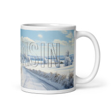 Winterwunderland Wisconsin – Panoramabecher aus der 50States-Kollektion