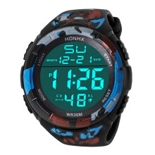 Herr Analog Digital Militär Sport LED Vattentät Armbandsur Armbandsur Herr Dam