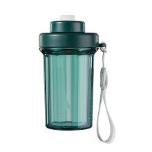 Poaug Glasflasche im Angebot, Ausverkauf, hitzebeständiger Kunststoffbecher, ansprechendes Design, Arbeitsbecher für Mädchen, Schreibtischbecher