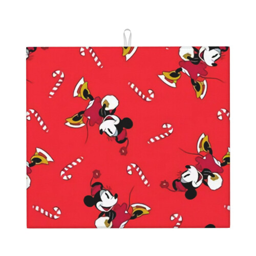 Πατάκι στεγνώματος πιάτων Mickey Mouse για πάγκο κουζίνας, πατάκι πιάτων από