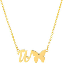 Luxuriöse, glänzende Halskette mit Schmetterlingsanhänger aus Edelstahl, passend zu personalisiertem Damen-Choker-Schmuck, trendig und vielseitig