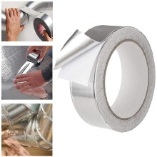 High Temperature Resistance Aluminum Foil Tape Pipe Repair Tape Heat Resistant, 3cm