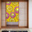 THE Simpsons Patchwork Διαφανής Ημι-Συσκότιση Κουρτίνας Πόρτας 34x56in, Διακοσμητικές 1