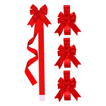 Lot de 4 rubans de Noël pour portes et placards, grands rubans décoratifs pour la cuisine et le mobilier d'intérieur.
