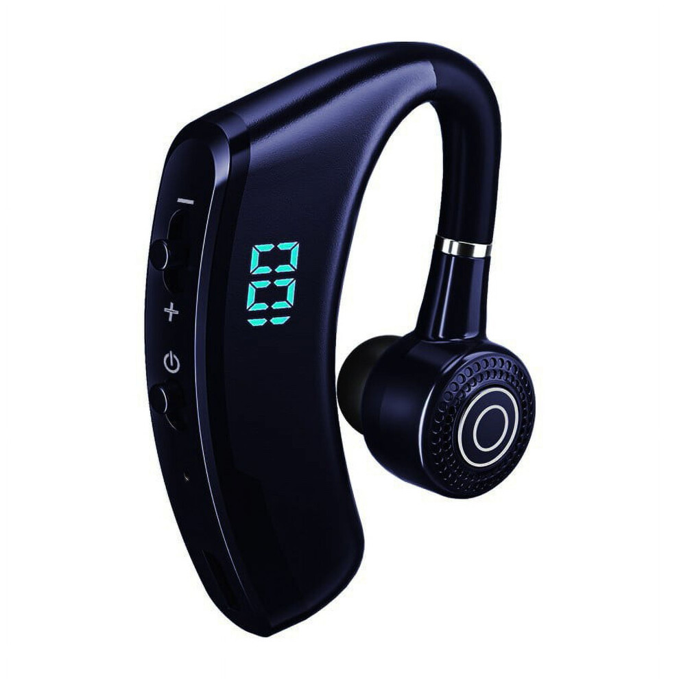 Eqwljwe Bluetooth 5.2 Single Ear Wireless Headset Waterproof Reversible Left And Right Ears Can Link Two Devices Bluetooth Headset Holiday Clearance 9425574885654