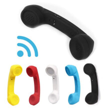 Ricevitore telefonico wireless retrò, cuffie stereo Bluetooth vintage classiche, compatibili con tutti i dispositivi Bluetooth