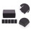 Weiwei 20 Black Corrugated Small Shipping Boxes for Business 3
