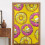 THE Simpsons Patchwork Διαφανής Ημι-Συσκότιση Κουρτίνας Πόρτας 34x56in, Διακοσμητικές 4