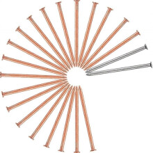 20pcs Copper Nails for Killing Tree Stump Root 3.5 Inch Long Nails, Stump Removal Nails with 2pcs Steel Nails