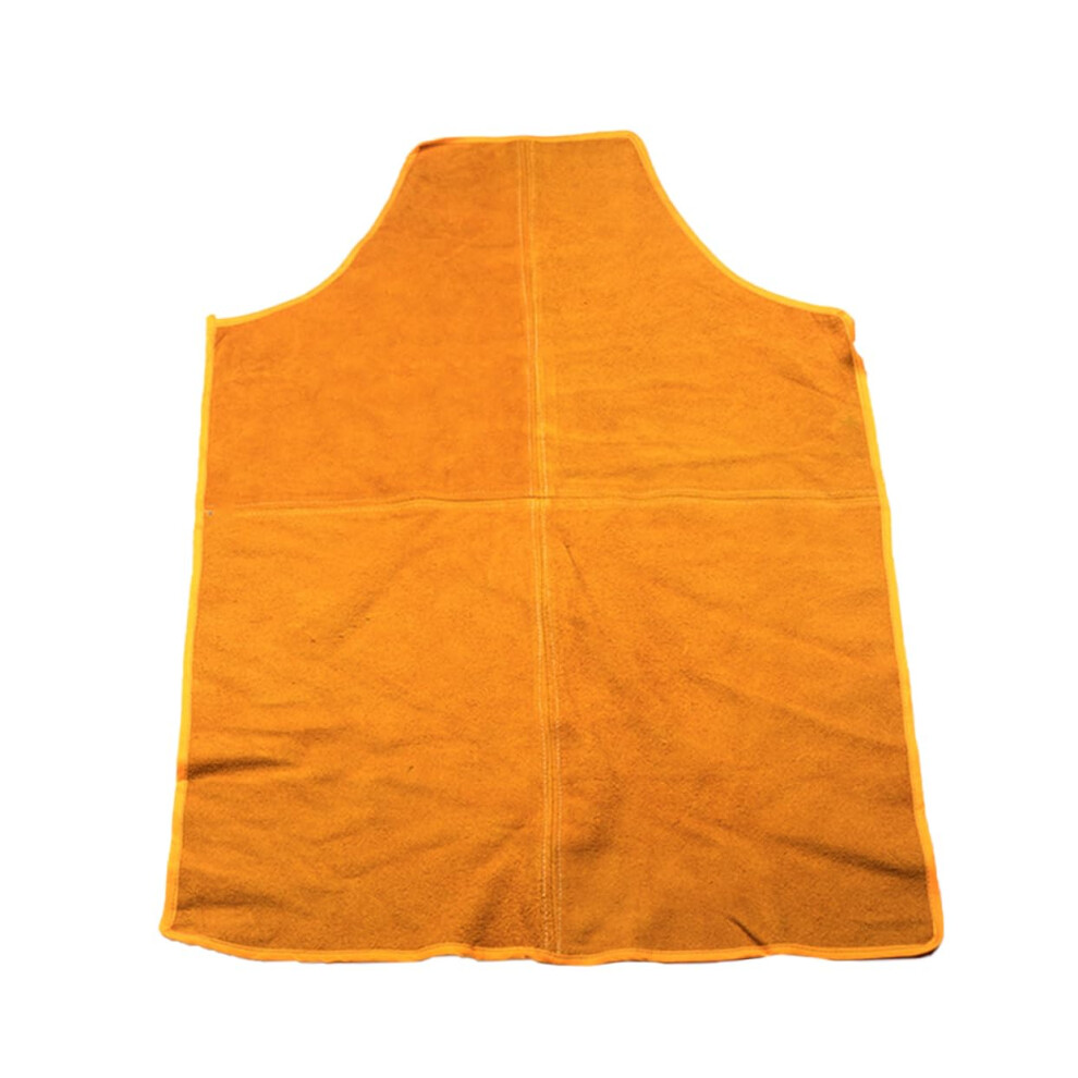Leather Welding Apron Heat And Spark Resistant Heavy Duty Cowhide Protection For Men And Women 9164114684745