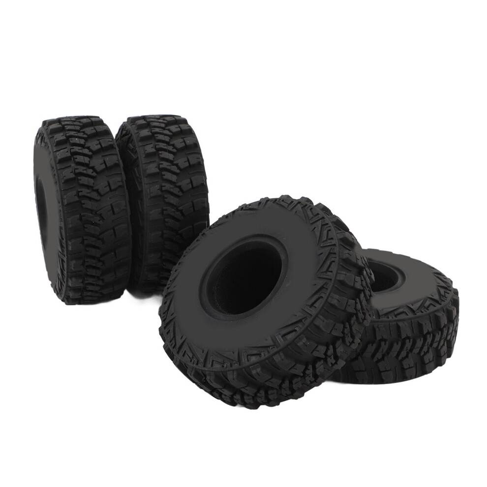 4Pcs 1.9 Inch Rc Crawler Tires With Foam Inserts, Enhanced Offroad Traction, Realistic Tread 9070919124761