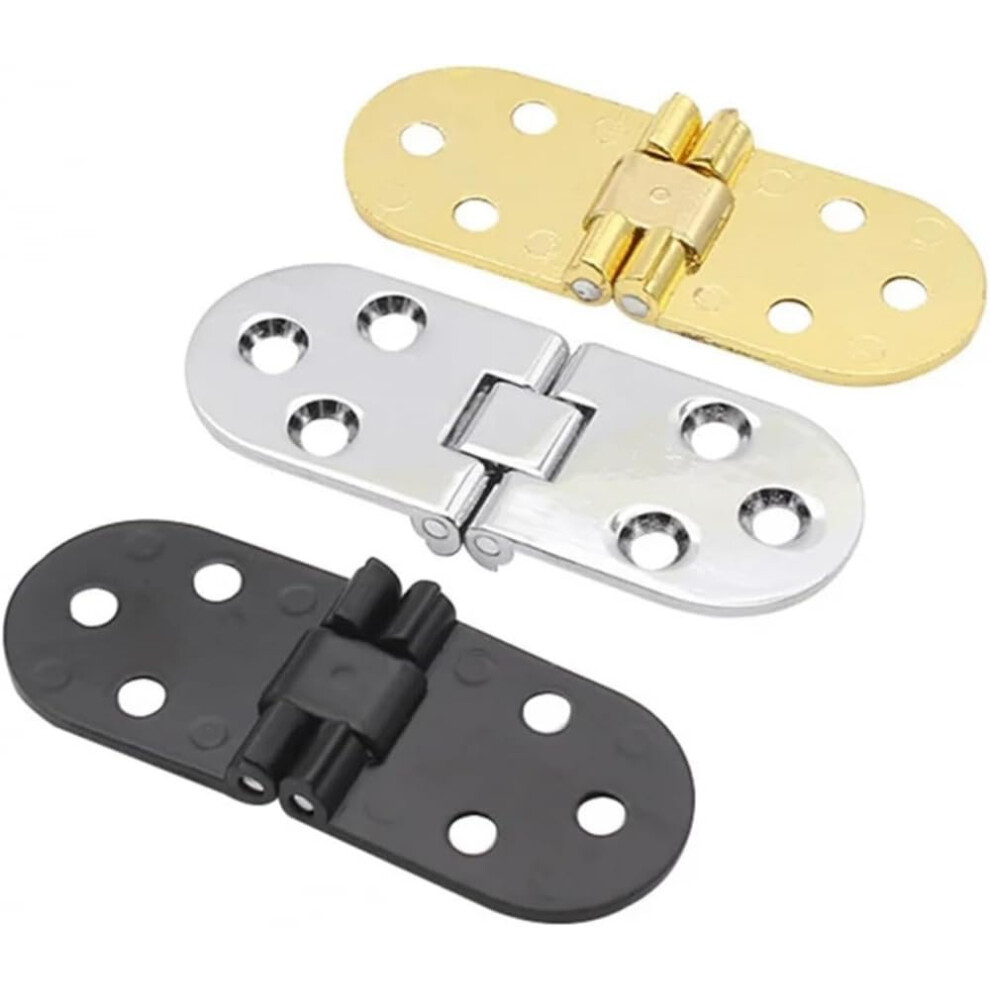 Self Supporting Folding Table Hinge With Smooth Quiet Operation, Flush Mounted Cabinet Door Hinge Silver 9164114685636