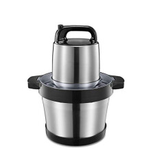 Commercial 6L Stainless Steel Electric Meat Grinder with Large Capacity Bowl and Automatic Mixing