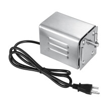 Rotisserie Grill Motor 110V Stainless Steel Heavy Duty BBQ Motor 100KG Capacity Automatic Rotation