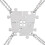 Puzzle necklace best friends 4 pcs/pack 1