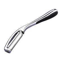 Gemüseschäler aus Edelstahl für Gemüse und Karotten mit ergonomischem Griff (1 Stück)