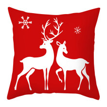 Saldi di liquidazione Liuanngg Federe per cuscini Queen2Pk, compatibili con decorazioni natalizie, copricuscini per divano con fiocchi di neve,