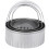 Eease Pizza-Teig-Kreis-Schablone, 3-teilig, Edelstahl-Backringform 6