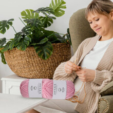 Kayannuo Christmas Gifts Clearance 4 Strands Of Combed Milk Cotton Thread Diy Doll Cotton Crochet Thread Wool Ball
