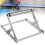 FUYGRCJ Cutting Machine Support Frame, Foldable Table Saw Stand, Adjustable Height 2.17-5.91inch, Material Holder Work Bracket 1