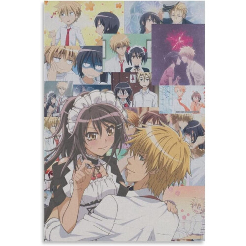 Αφίσες και εκτυπώσεις ιαπωνικών anime με την κοπέλα Azhangfsfa Maid Sama σε καμβά, αφίσα