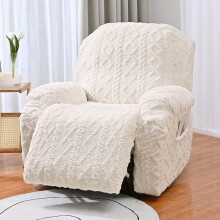 Housse de canapé tout compris pour canapé électrique, housse de fauteuil inclinable élastique simple
