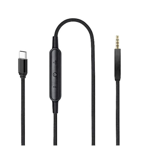 Καλώδιο USB C σε αρσενικό 2,5 mm για καλώδιο ακουστικών QC25/QC35/QC35II/QC45 με μικρόφωνο