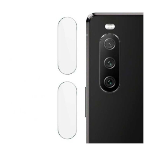 2-PACK Xperia10III Kameraskydd Linsskydd Transparent